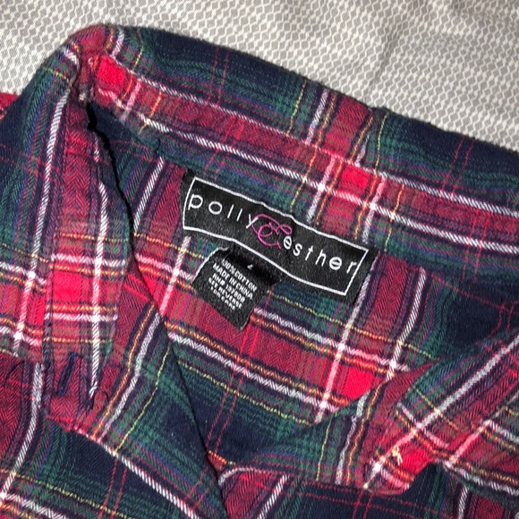 flannel button up - Picture 3 of 3